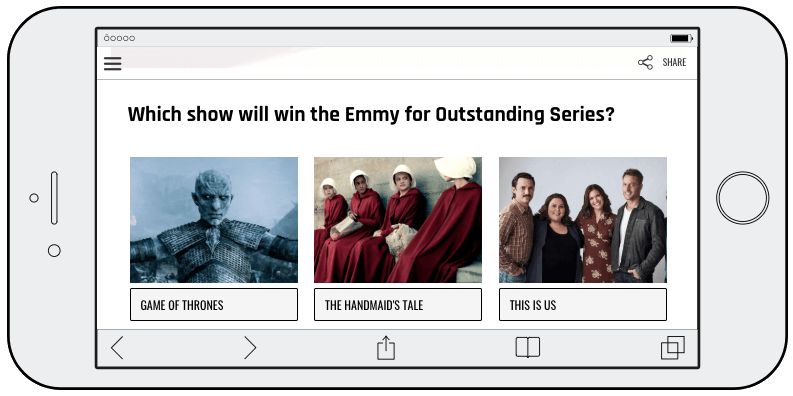 Emmys giveaway predictions