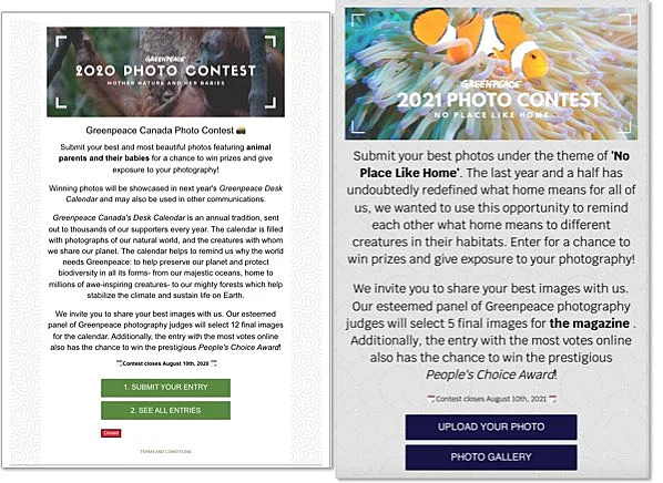 greenpeace canada photo contest