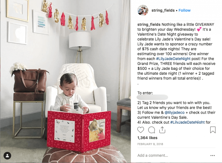 Ideas for Instagram Valentine's Day giveaways to boost engagement