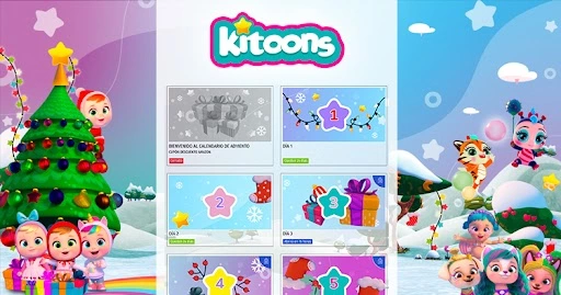 Kitoons Multi-Game Prize Calendar