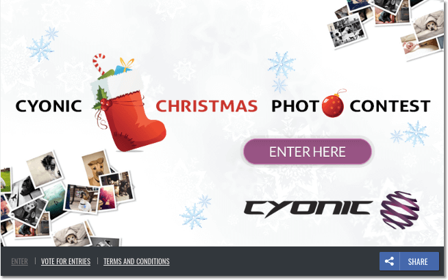 Christmas photo contest products