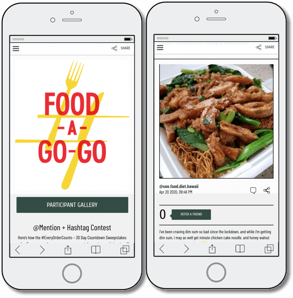 Food a go go promotion