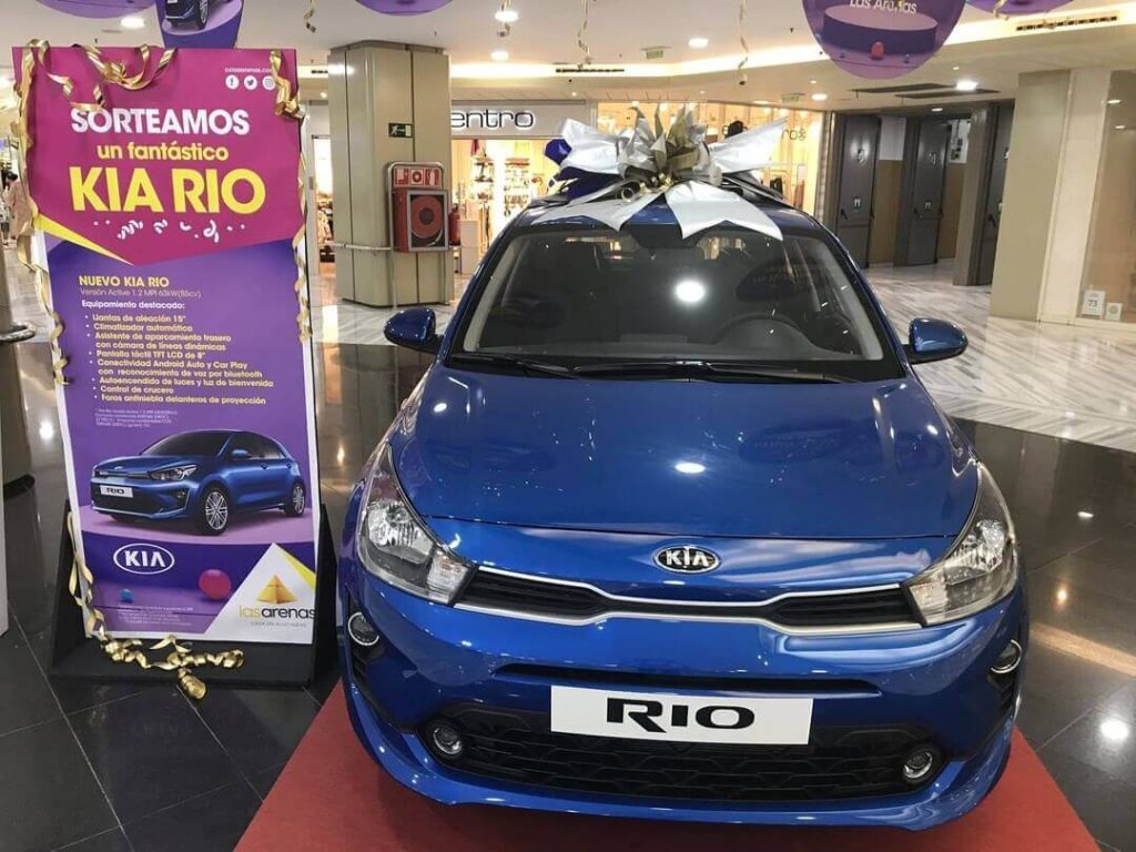 shopping mall giveaway, car giveaway
