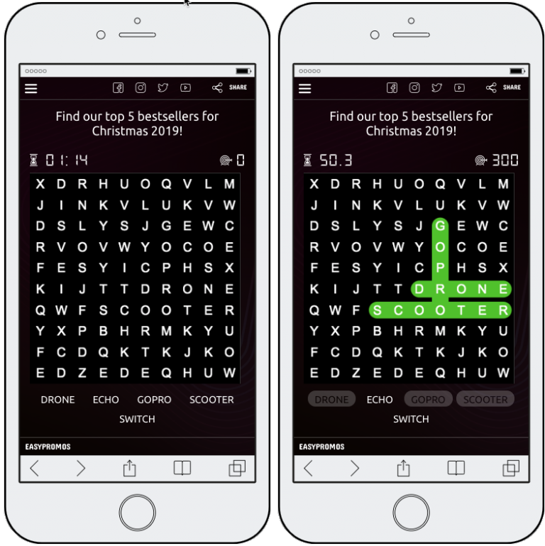 Wordsearch game 