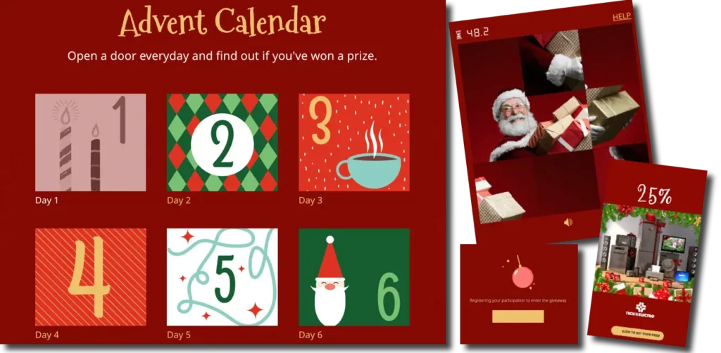 Digital Advent Calendars for an Interactive Christmas Campaign