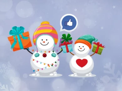 sorteos de invierno en Facebook