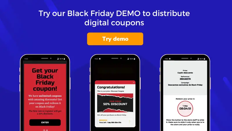 Black Friday Digital Coupons DEMO