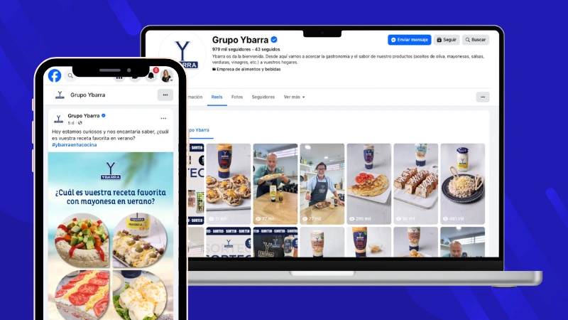 Ejemplo de contenido útil de una página de Facebook de una marca: Grupo Ybarra