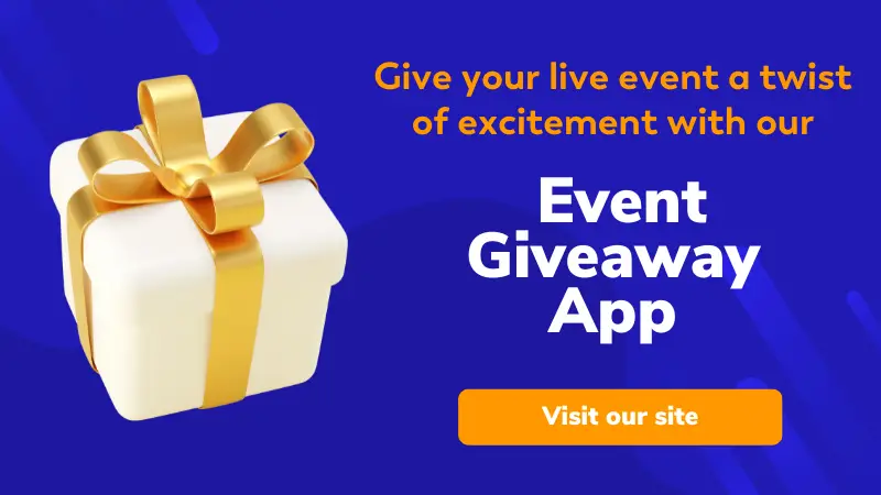Giveaway promotions and events