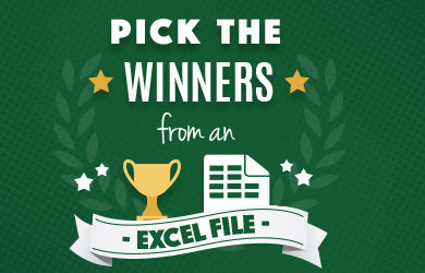 PickTheWinnersFromAnExcelFile||pick the winners from excel file