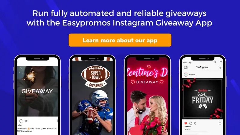 Easypromos Instagram Giveaway App