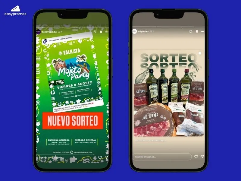 Lanza el sorteo online y trabaja su difusión