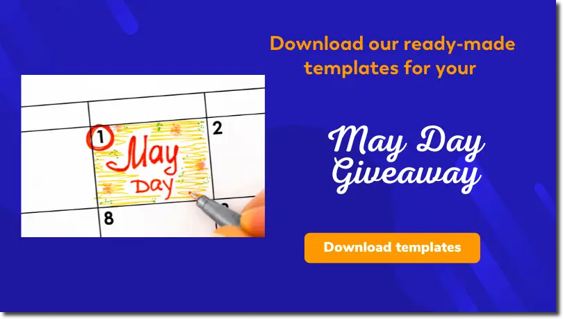 May Day Promotion - Social Media Giveaway Templates