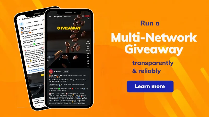 Multi-Network Giveaway by Easypromos