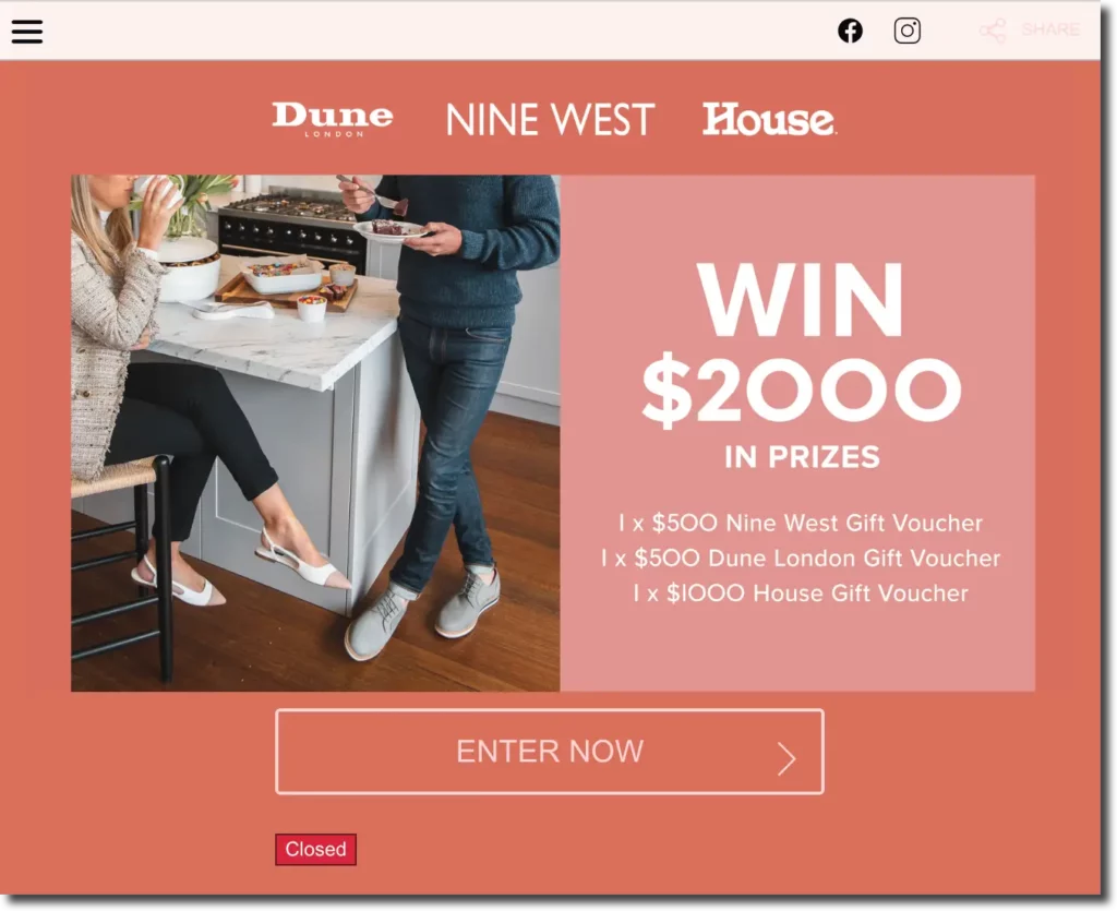 5 Real Examples of Facebook Sweepstakes from Successful Brands