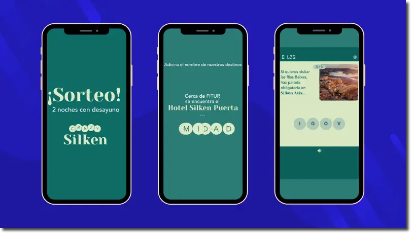 Silken Hotels gamified promotion