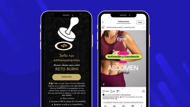 unirse o crear retos como microcampaña promocional
