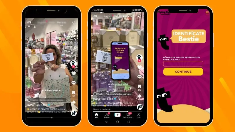 Accion fidelizacion clientes con marketing interactivo