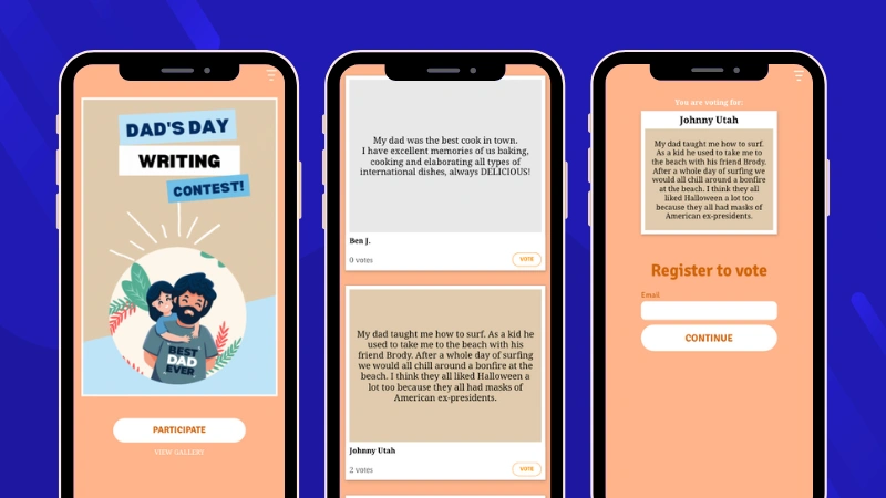 Father's Day Writing Contest