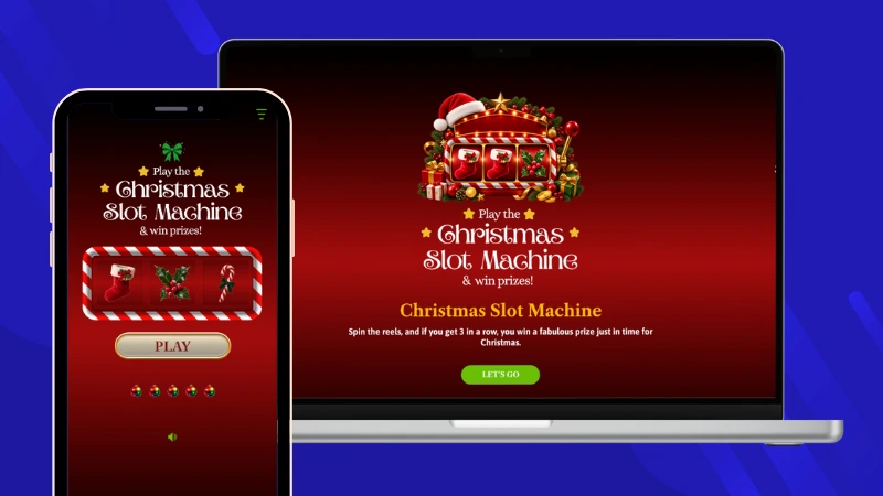 Christmas Slot Machine demo by Easypromos