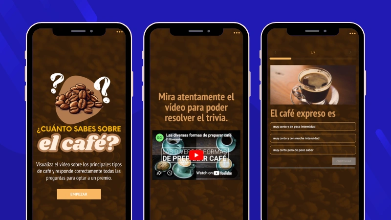 Cuestionario con video obligatorio