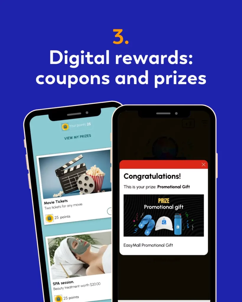 gamification elements: rewards