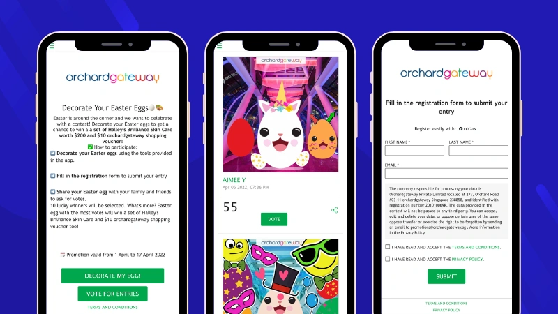 Creative voting contest for easter