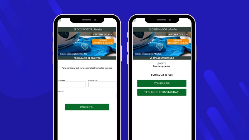 Cómo El Observador usa un sorteo para premiar a sus suscriptores