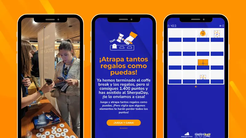 Dinámicas interactivas para dar visibilidad a los sponsors