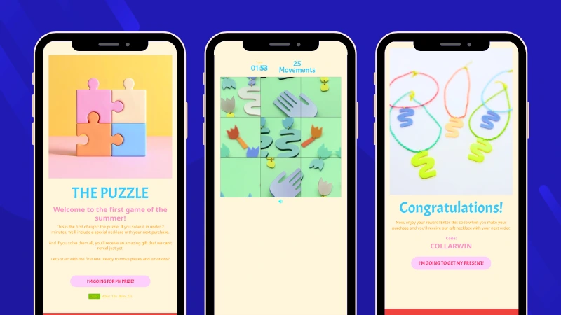 Puzzle online para llevar tráfico a un ecommerce: Papiroga