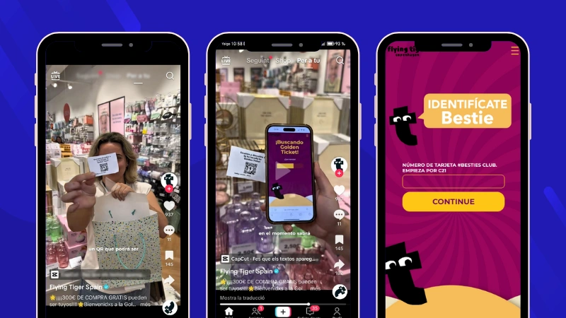 Golden ticket promotion to reward customers