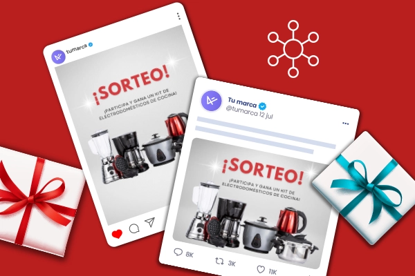 Cómo promocionar un sorteo con una estrategia multicanal