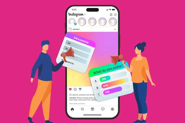 How to make Instagram surveys