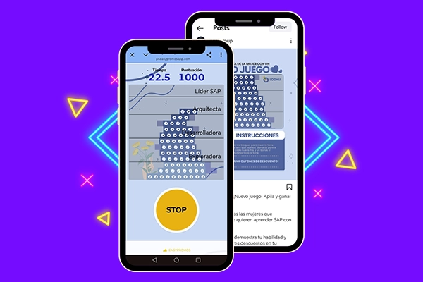 Juegos para interactuar con el público
