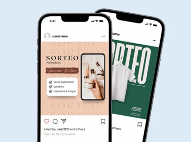 Plataforma de sorteos en Instagram para marcas y agencias