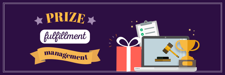 Prize fulfillment management - how to get prize to the winner