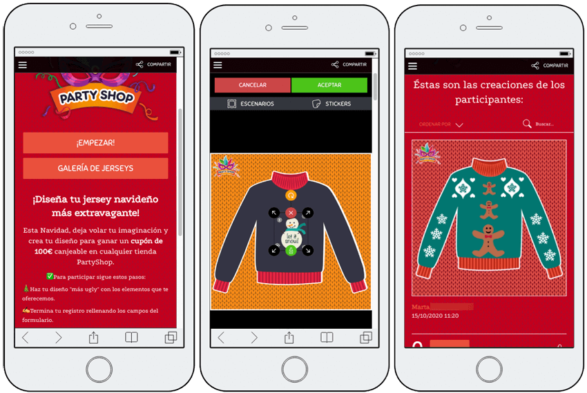 app para hacer una promoción de creación de jerseys personalizados