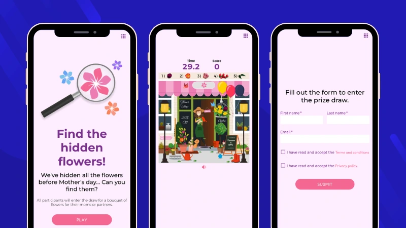 Mother's Day Hidden Objects game for any brand. 