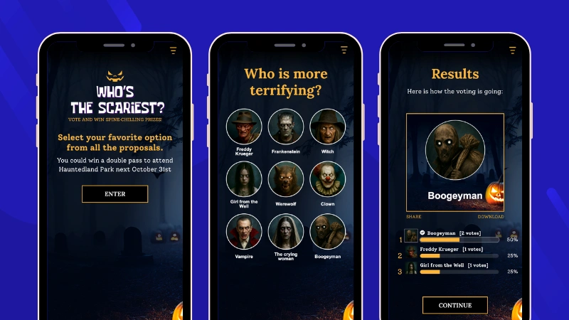 Pick your favorite Halloween game
