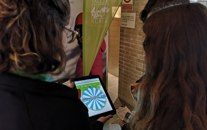 promocion tablet en feria evento offline