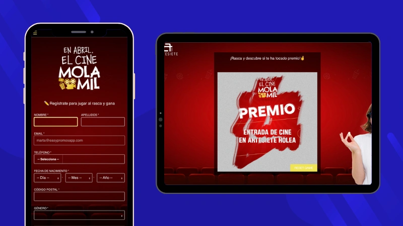 Rasca y Gana Digital Centro Comercial Holea