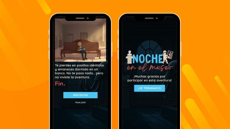 Ejemplo de mensaje reintentar en quiz multirruta