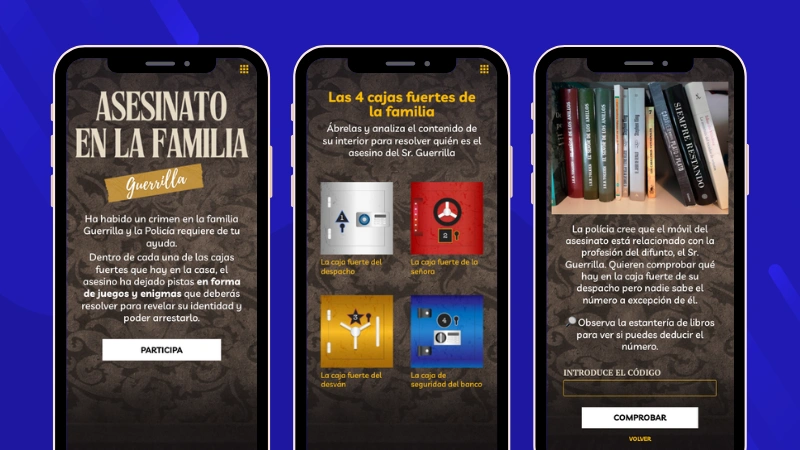 ejemplo de escape room virtual para hacer en una empresa