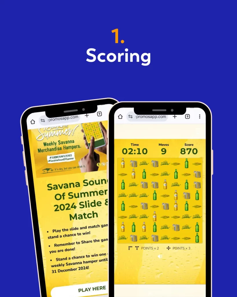 gamification elements: scoring