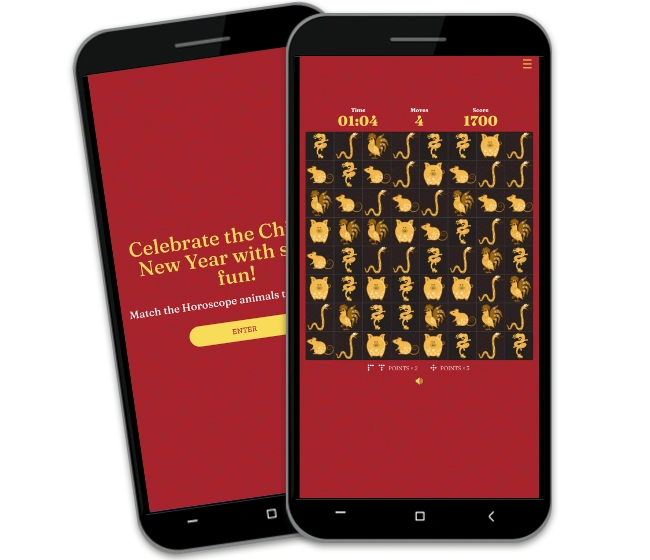 Chinese New Year Slide & Match game