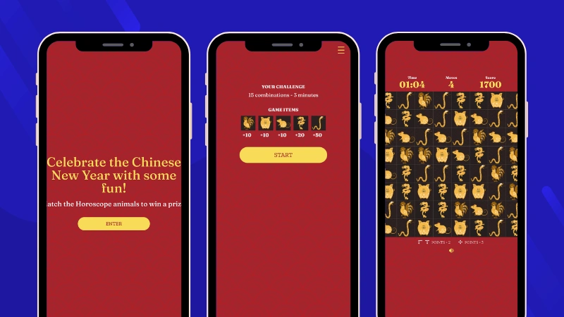 Customized combination games Chinese New Year
