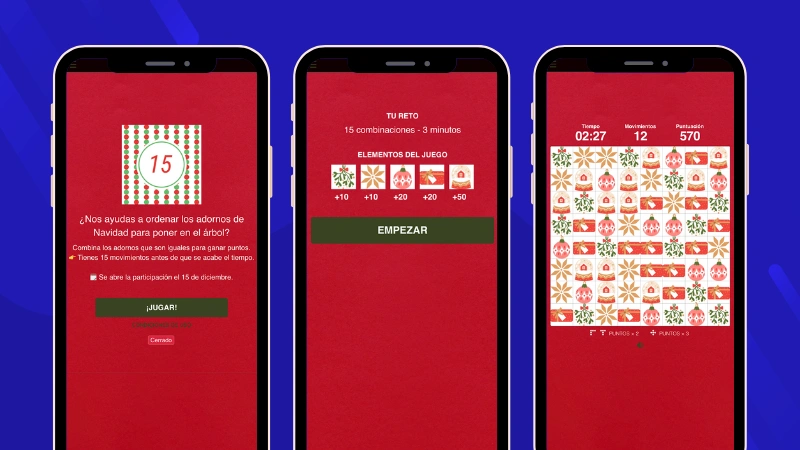 Christmas themed combination game