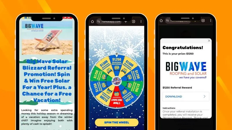 Solar energy winter giveaway