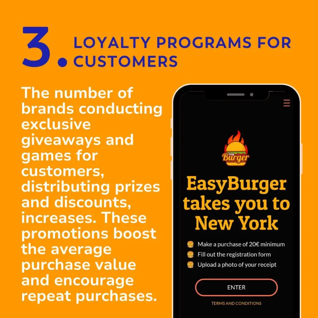 Loyalty program for customers