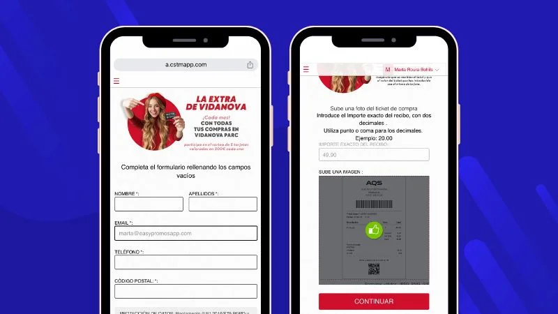 validacion ticket de compra para entrar sorteo